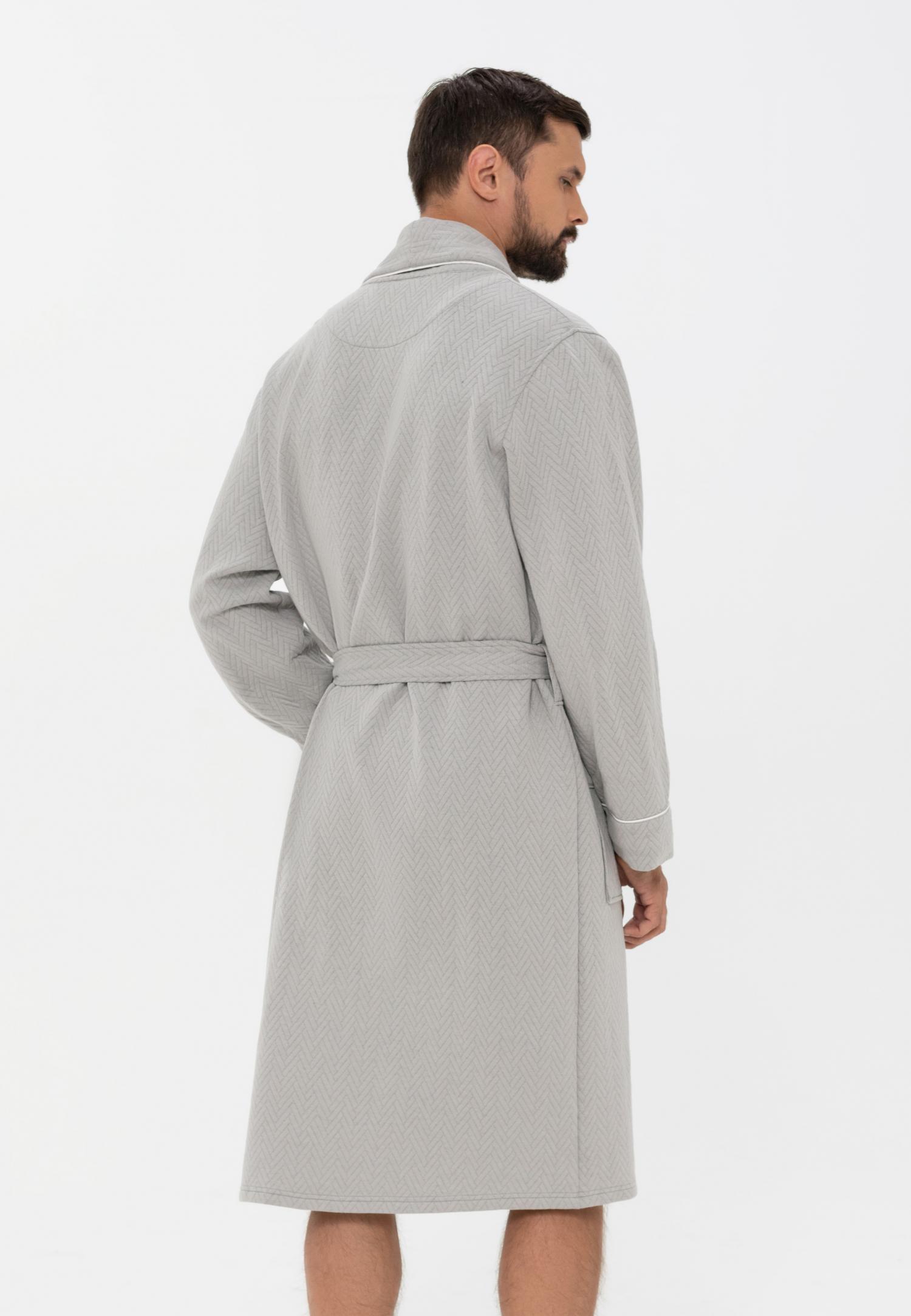 Мужской халат из хлопка W24-00CT201-M Marc & André